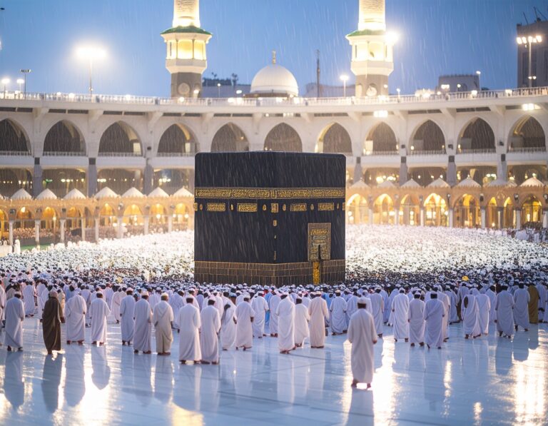 Waspada! Makkah Madinah Hujan Lebat Hingga Potensi Banjir Bandang, Jamaah Diminta Siaga!